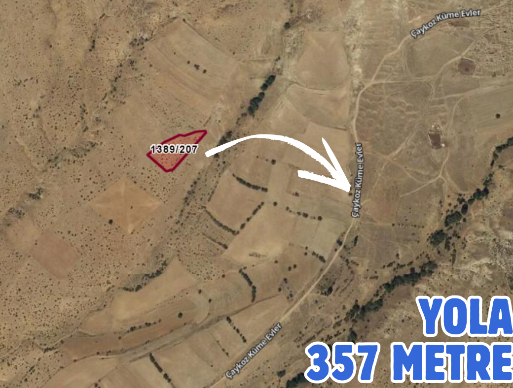 ESKİŞEHİR SİVRİHİSAR ÇAYKOZ 5.308 M² TARLAMIZ SATILIKTIR - ESKİŞEHİR SİVRİHİSAR fotoğraf 3